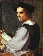 Andrea del Sarto Portrait of a Young Man oil